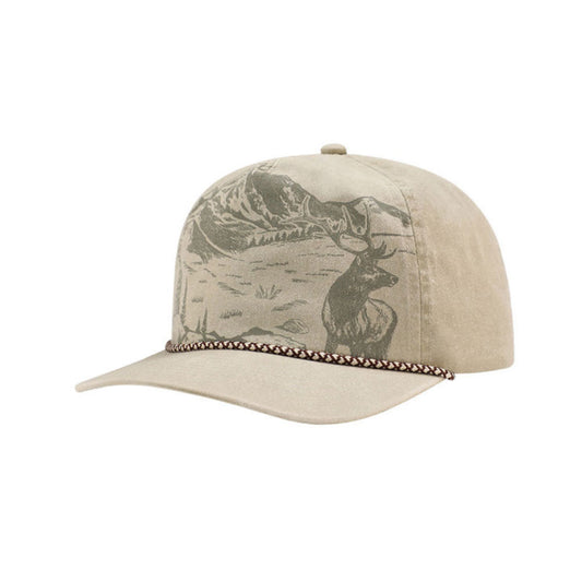 DRI DUCK 3338 Elk Nature Scene Cap