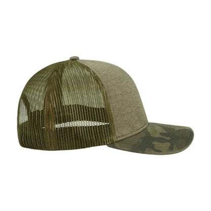 DRI DUCK 3358 Pique Trucker Cap Additional image 2