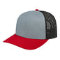 i3038-Heather/Red/Black image