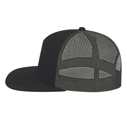 Cap America i3057 Mid Profil 7-Panel Snapback Trucker Cap image 22