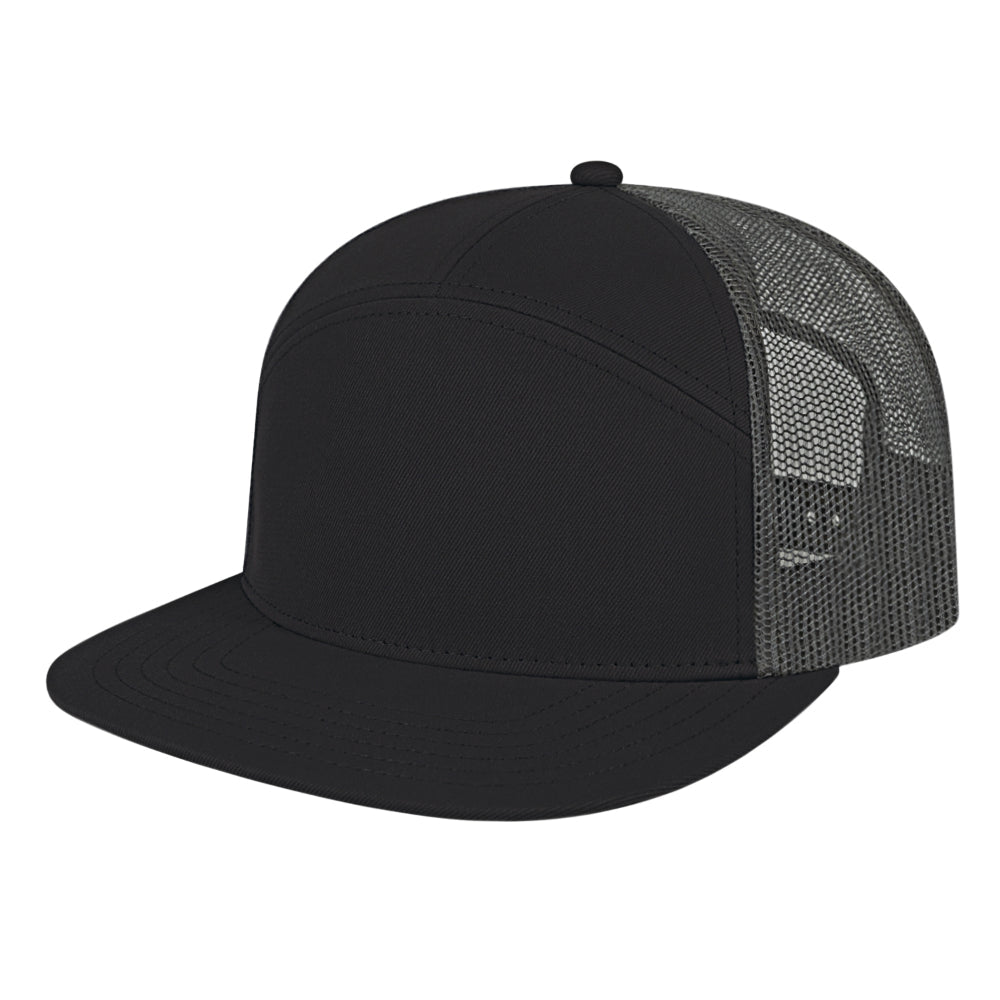 Cap America i3057 Mid Profil 7-Panel Snapback Trucker Cap image 21