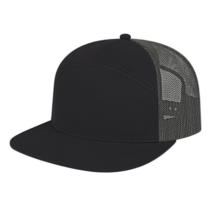 Cap America i3057 Mid Profil 7-Panel Snapback Trucker Cap image 21