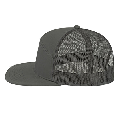 Cap America i3057 Mid Profil 7-Panel Snapback Trucker Cap image 15