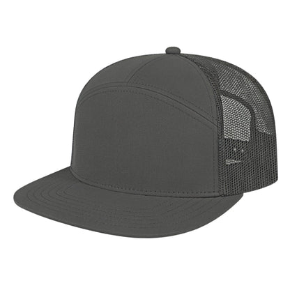 Cap America i3057 Mid Profil 7-Panel Snapback Trucker Cap image 14