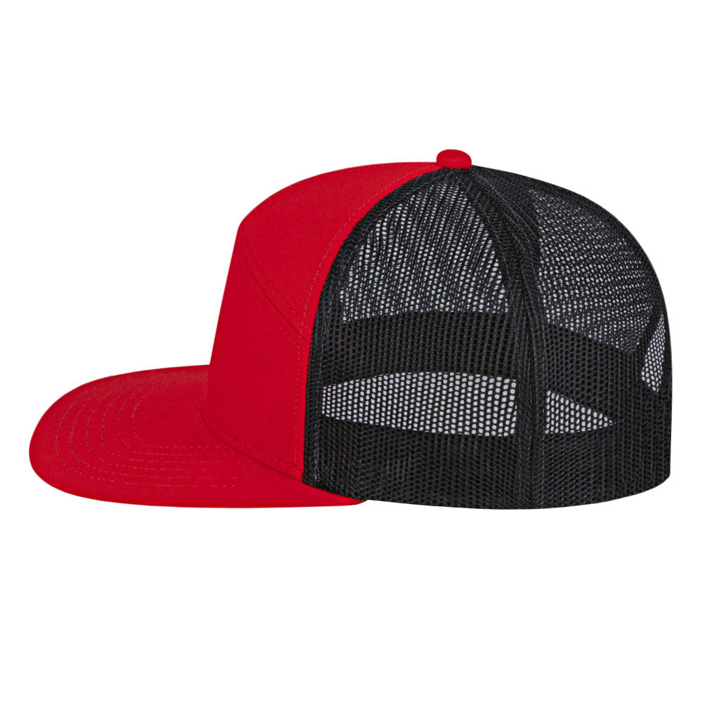 Cap America i3057 Mid Profil 7-Panel Snapback Trucker Cap image 43