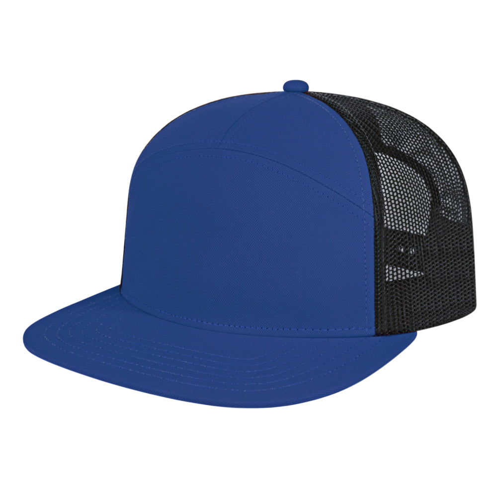 Cap America i3057 Mid Profil 7-Panel Snapback Trucker Cap image 49