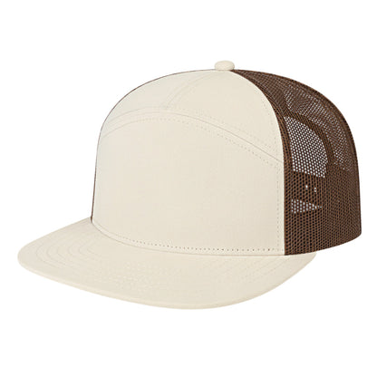 Cap America i3057 Mid Profil 7-Panel Snapback Trucker Cap image 56
