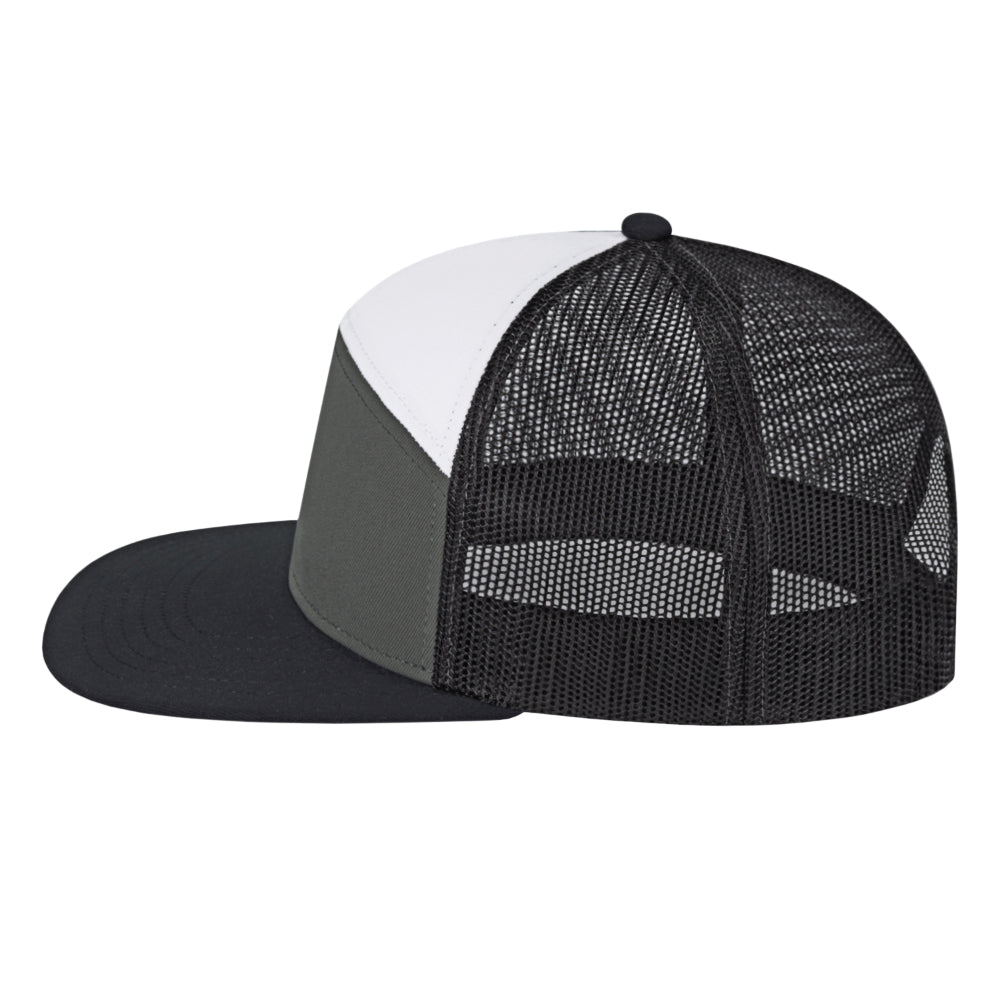 Cap America i3057 Mid Profil 7-Panel Snapback Trucker Cap image 72