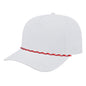 i7256-White with Red/White/Black Rope image 1