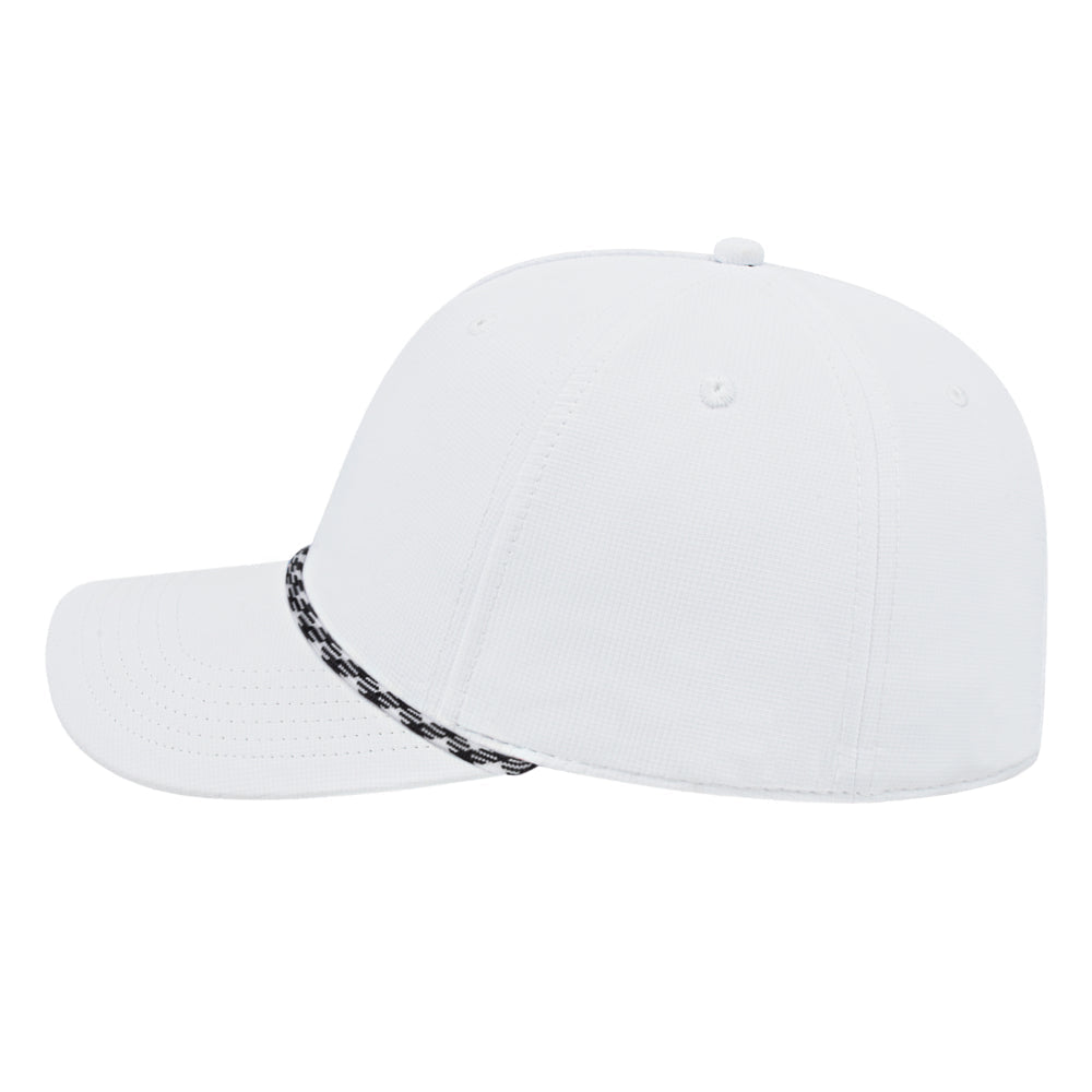i7256-White with White/Black Rope image 1