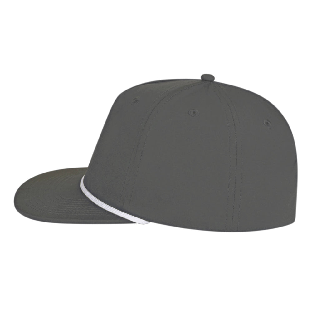 Cap America i7310 Unstructured 5 Panel Waypoint Rope Snapback Cap image 8