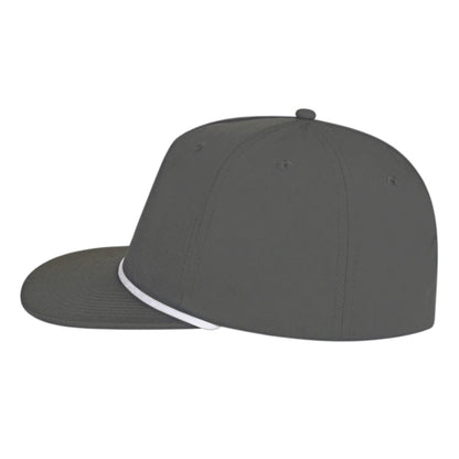 Cap America i7310 Unstructured 5 Panel Waypoint Rope Snapback Cap image 8