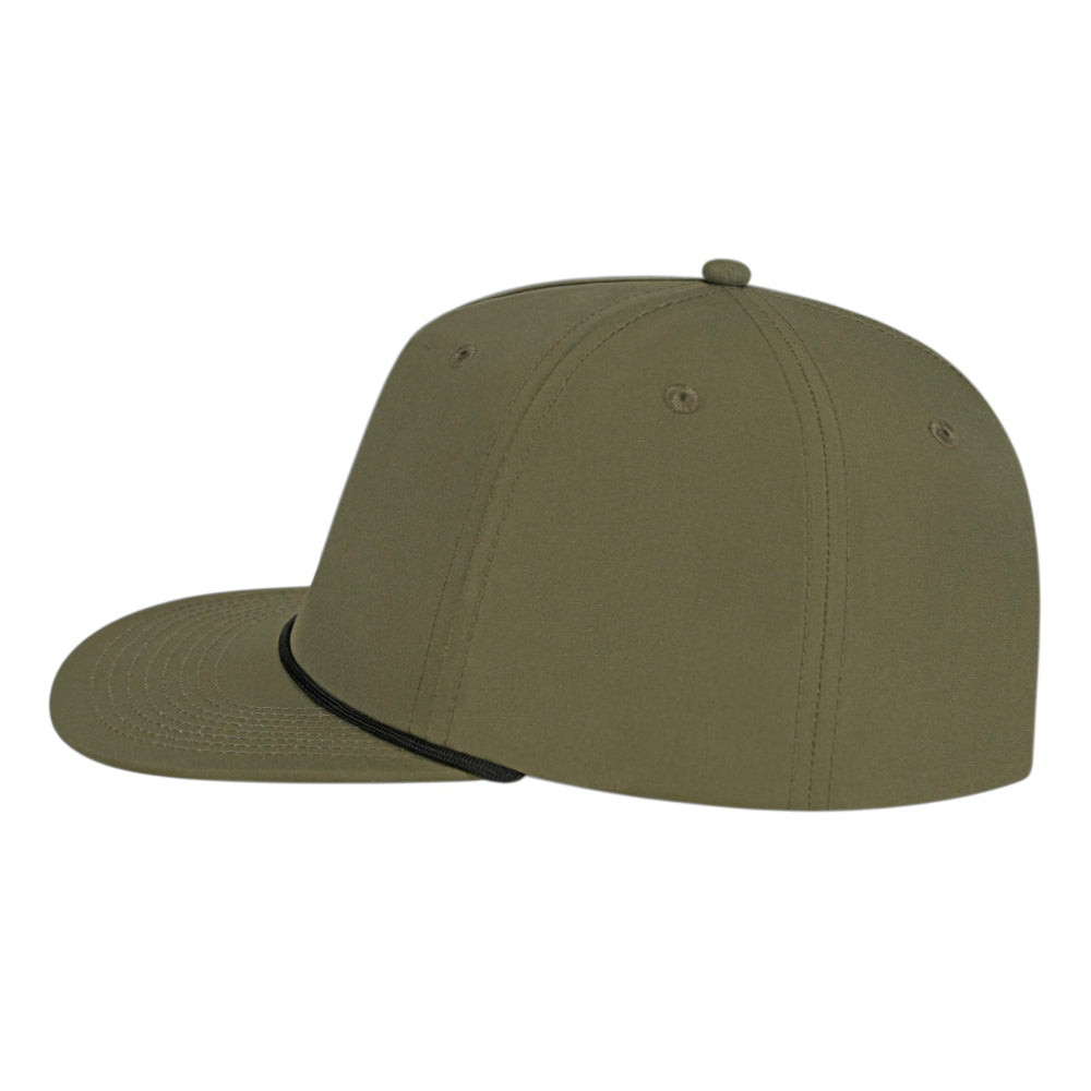 Cap America i7310 Unstructured 5 Panel Waypoint Rope Snapback Cap image 22