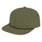 Cap America i7310 Unstructured 5 Panel Waypoint Rope Snapback Cap image 21