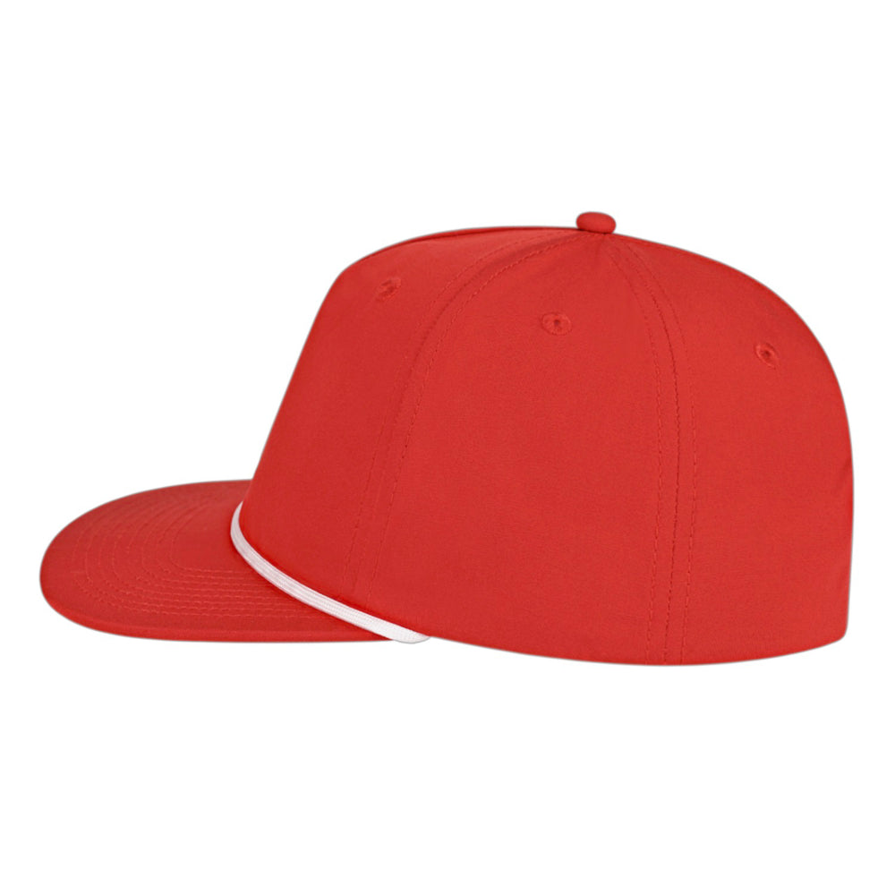 Cap America i7310 Unstructured 5 Panel Waypoint Rope Snapback Cap image 30