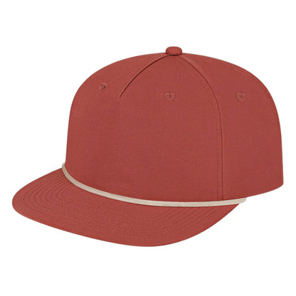 Cap America i7310 Unstructured 5 Panel Waypoint Rope Snapback Cap image 43