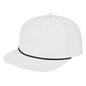 Cap America i7310 Unstructured 5 Panel Waypoint Rope Snapback Cap image 63