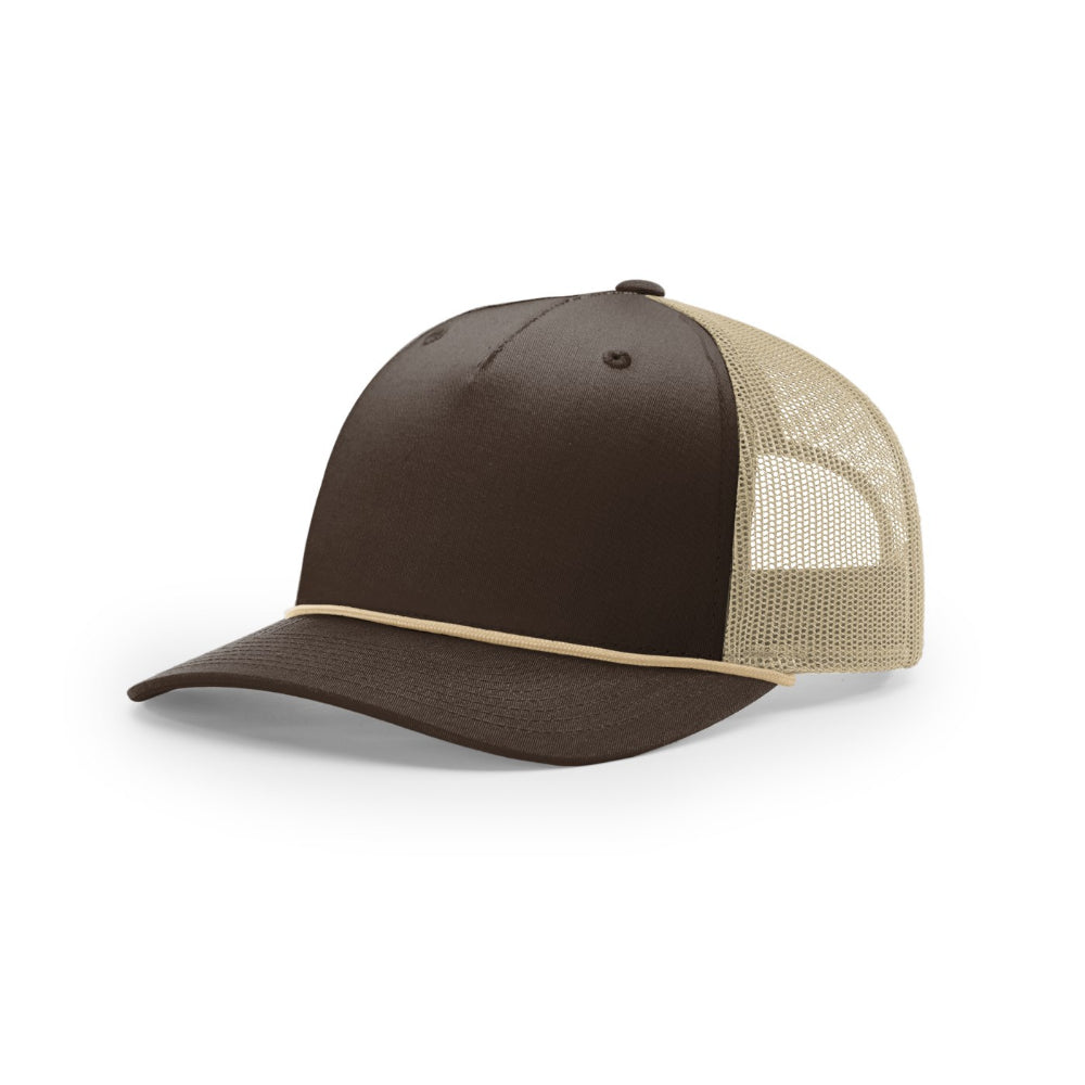 Richardson 112FPR Five Panel Trucker w/ Visor Rope Additional Image 6