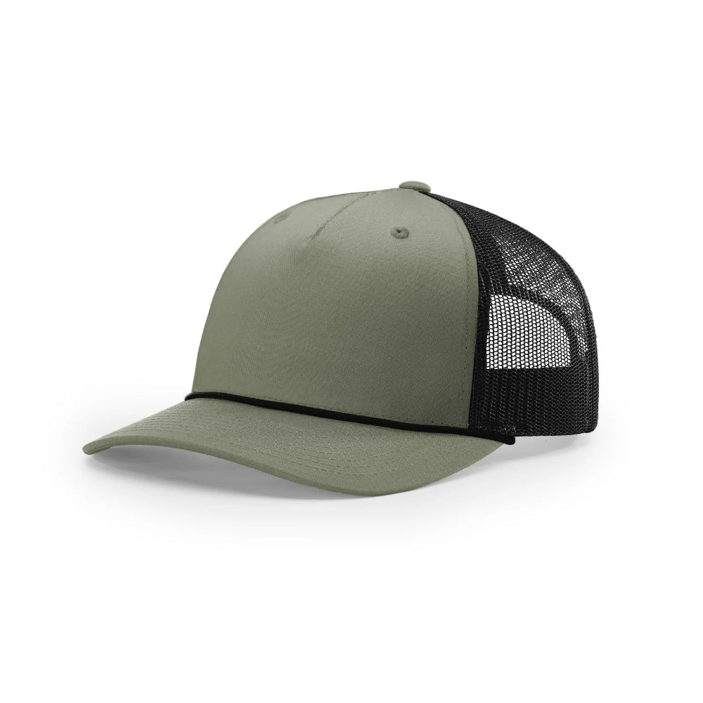 Richardson 112FPR Five Panel Trucker w/ Visor Rope