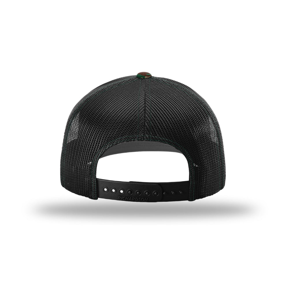 Richardson 112P Printed Classic Trucker Cap Additional Image 2