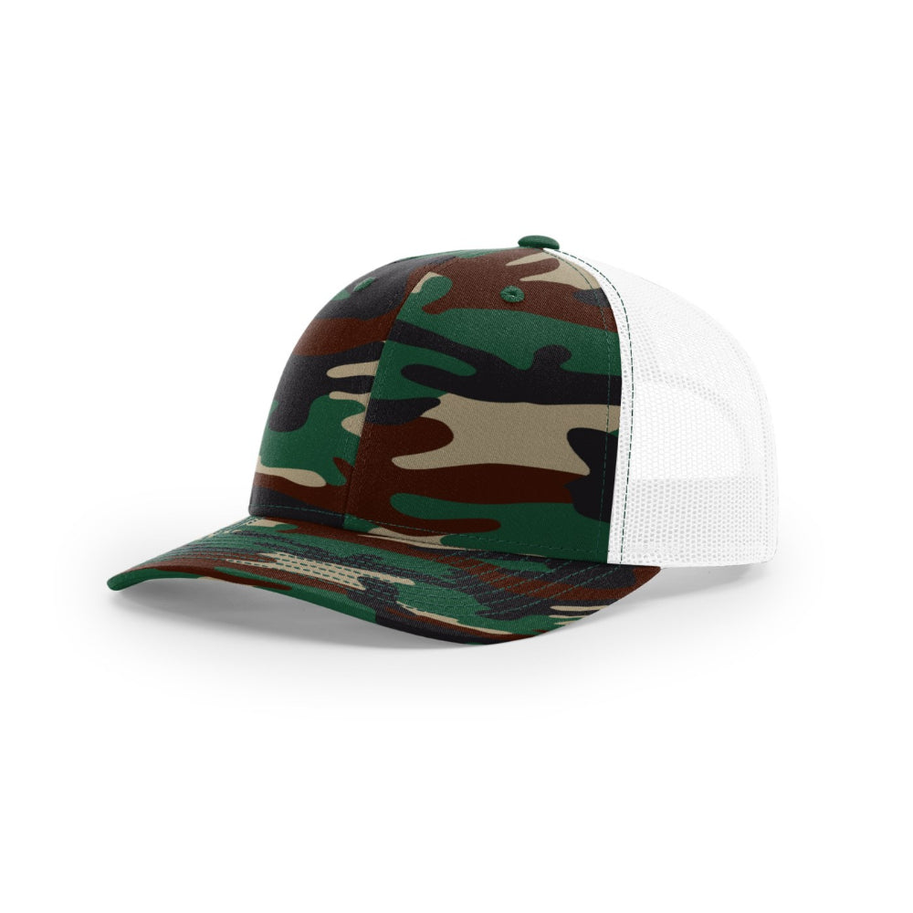Richardson 112P Printed Classic Trucker Cap Additional Image 3