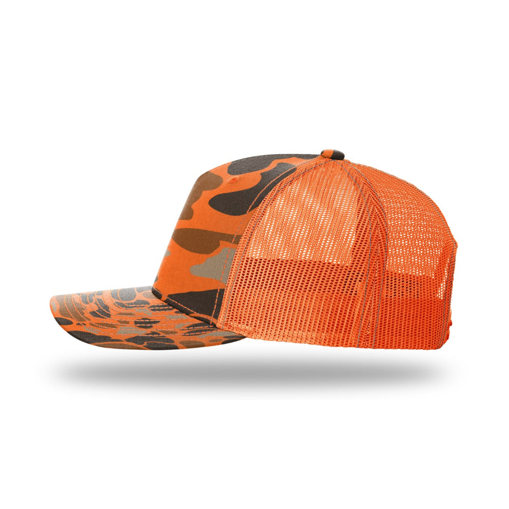 Richardson 112PFP Printed Five Panel Trucker Additional Image 7