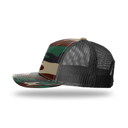 Richardson 112PFP Printed Five Panel Trucker Additional Image 19