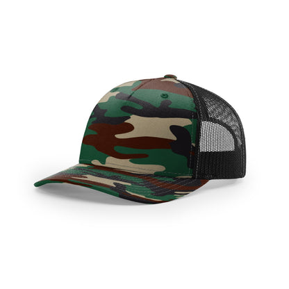 Richardson 112PFP Printed Five Panel Trucker Additional Image 18
