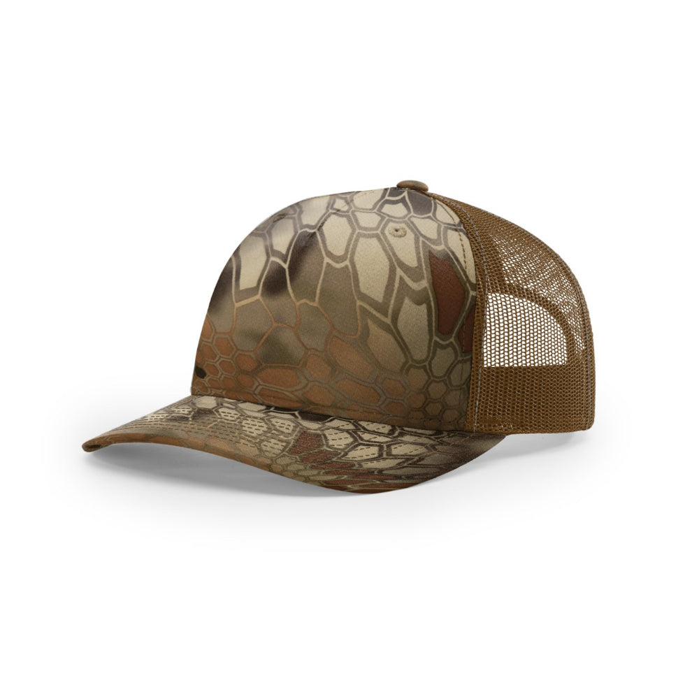 Richardson 112PFP Printed Five Panel Trucker Additional Image 27