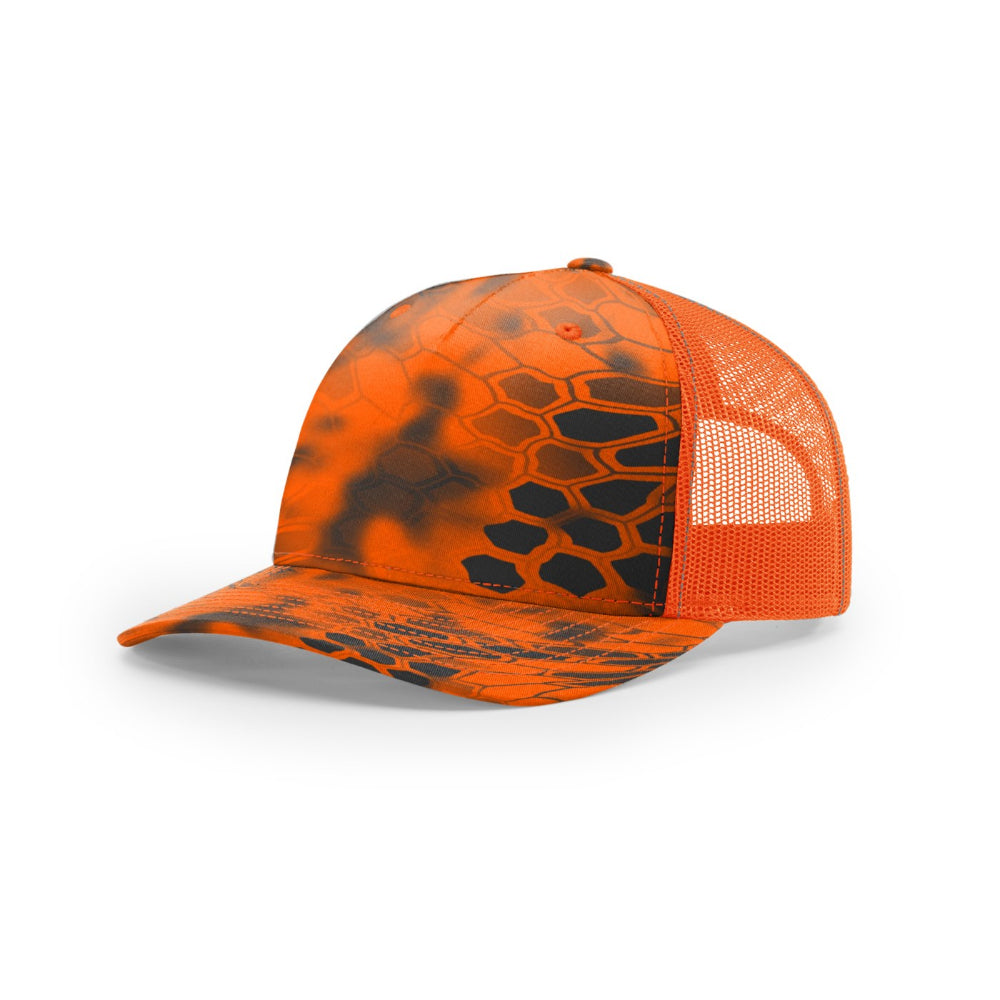 Richardson 112PFP Printed Five Panel Trucker Additional Image 33