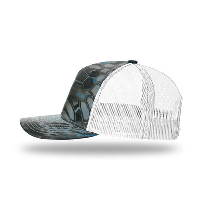 Richardson 112PFP Printed Five Panel Trucker Additional Image 40
