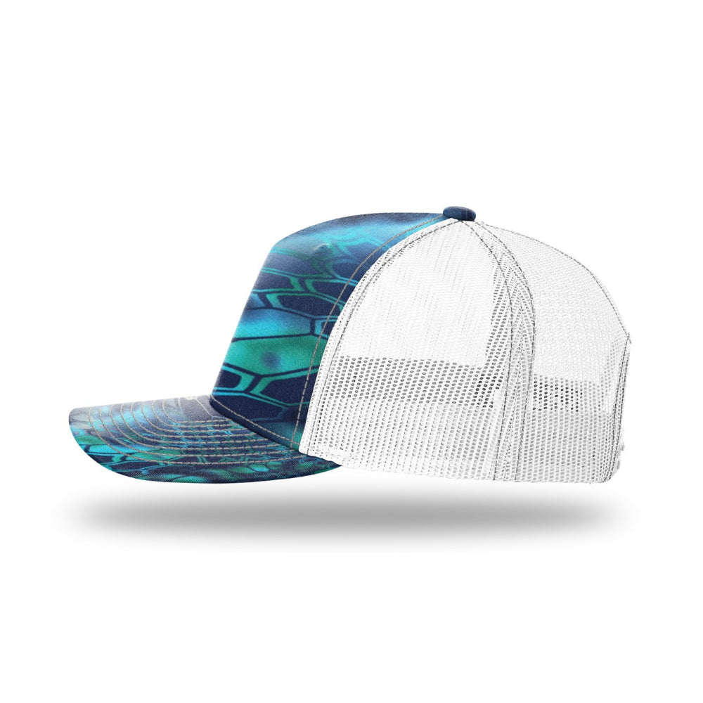 Richardson 112PFP Printed Five Panel Trucker Additional Image 43