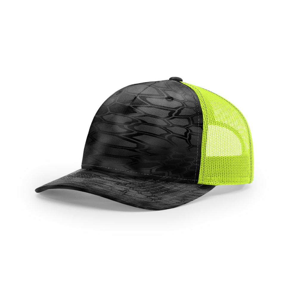 Richardson 112PFP Printed Five Panel Trucker Additional Image 54