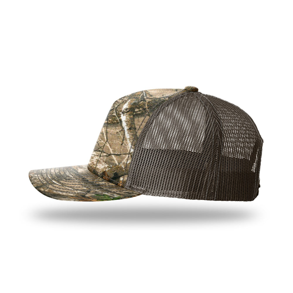 Richardson 112PFP Printed Five Panel Trucker Additional Image 76
