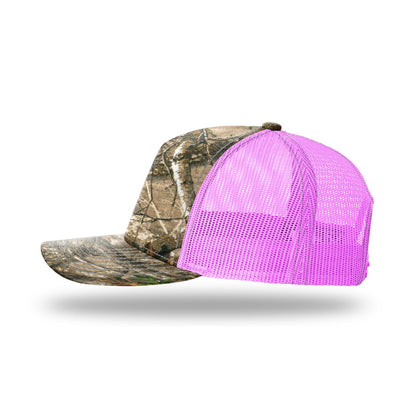 Richardson 112PFP Printed Five Panel Trucker Additional Image 82