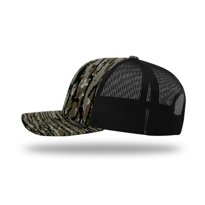 Richardson 112PFP Printed Five Panel Trucker Additional Image 103