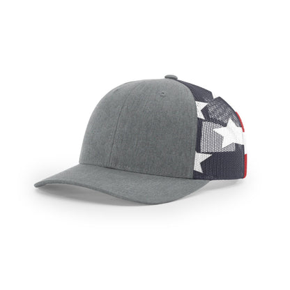 Richardson 112PM Classic Printed Mesh Trucker Hat Additional Image 6