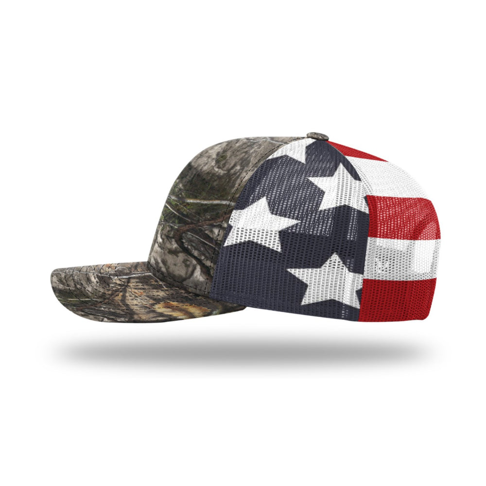 Richardson 112PM Classic Printed Mesh Trucker Hat Additional Image 13