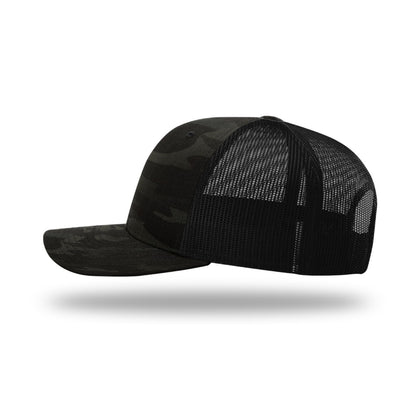 Richardson 112PT Tactical No-Button Trucker Additional Image 1