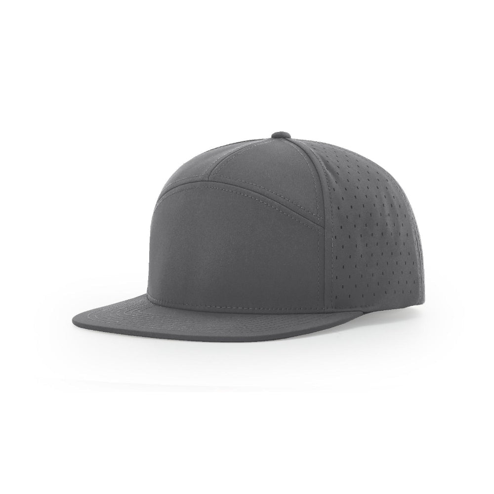 Richardson 169 Cannon 7-Panel Laser Perforated Trucker