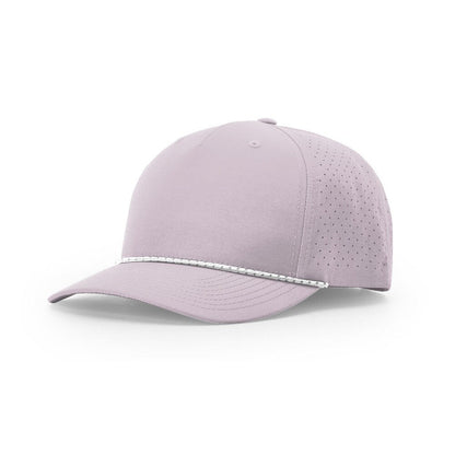 Richardson 355 Laser Perforated 5-panel Trucker w/Rope