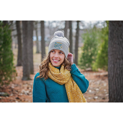 Cap America RKF12 Snowflake Knit Cap with Cuff