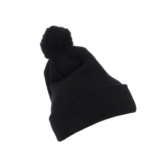 YP Classics 1501P Pom Pom Cuffed Knit Beanie