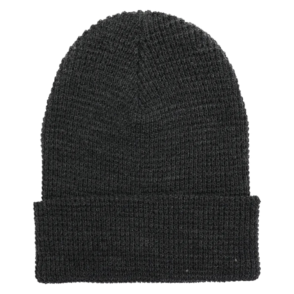 YP Classics 2501KC Waffle Cuffed Knit Beanie Additional Image 2