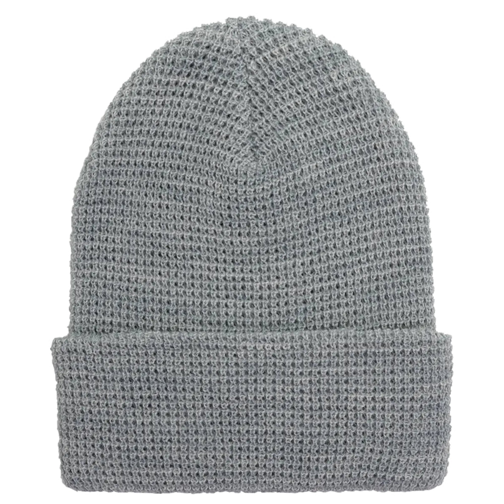 YP Classics 2501KC Waffle Cuffed Knit Beanie Additional Image 4