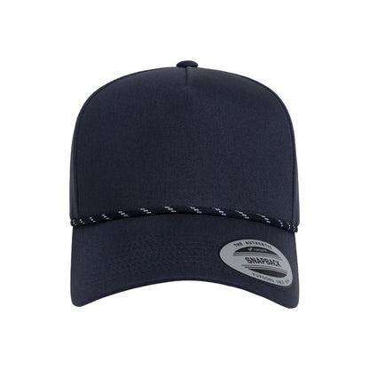 YP Classics 5079BD Retro Cotton Blend Five Panel Rope Cap Additional Image 9