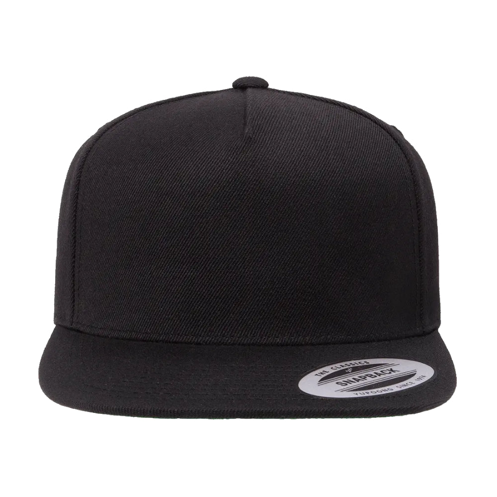 YP Classics 5089M Premium Five Panel Snapback Cap Additional Image 1