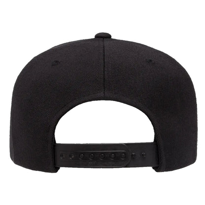 YP Classics 5089M Premium Five Panel Snapback Cap Additional Image 2