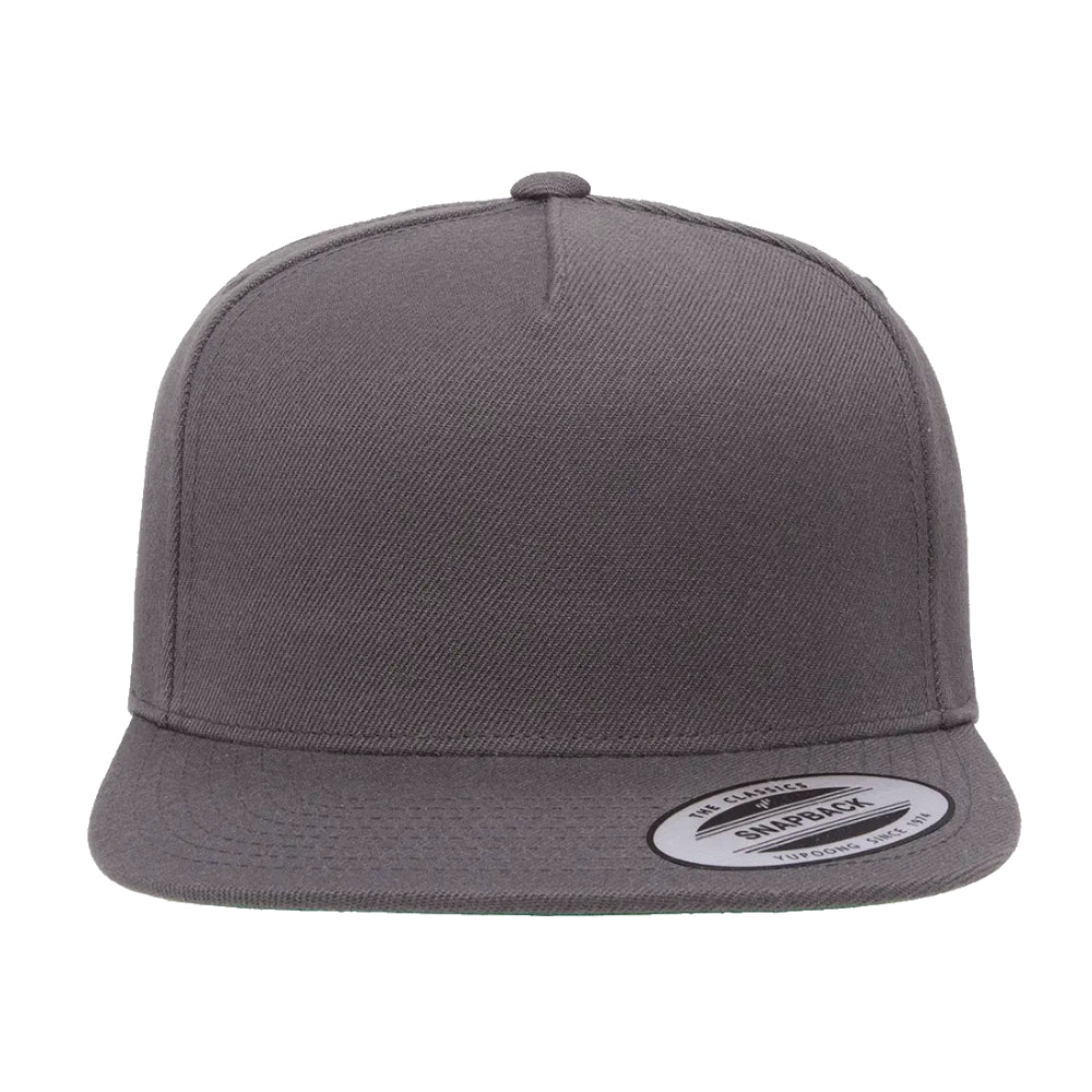 YP Classics 5089M Premium Five Panel Snapback Cap Additional Image 4