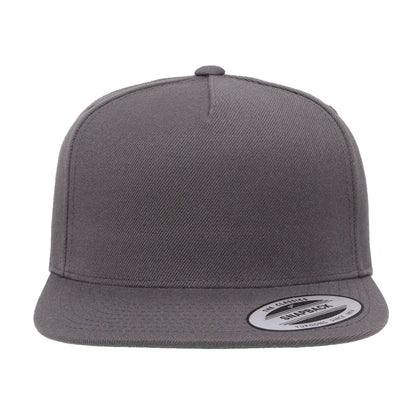 YP Classics 5089M Premium Five Panel Snapback Cap Additional Image 4